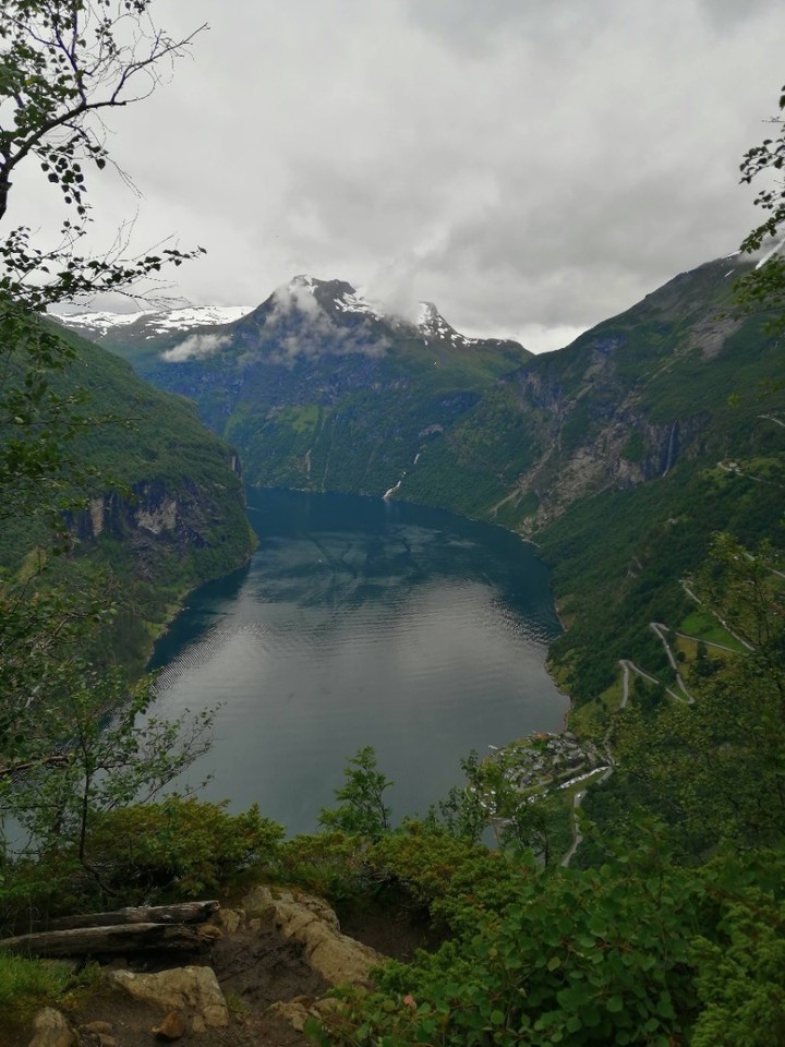 Voyage en train jusqu'au Fjord de Geiranger